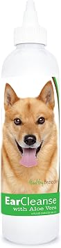 Healthy Breeds Finnish Spitz Ear Cleanse with Aloe Vera Cucumber Melon 8 oz