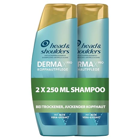 Head & Shoulders DERMAXPRO Soothing Anti-Dandruff Shampoo 2 x 250 ml