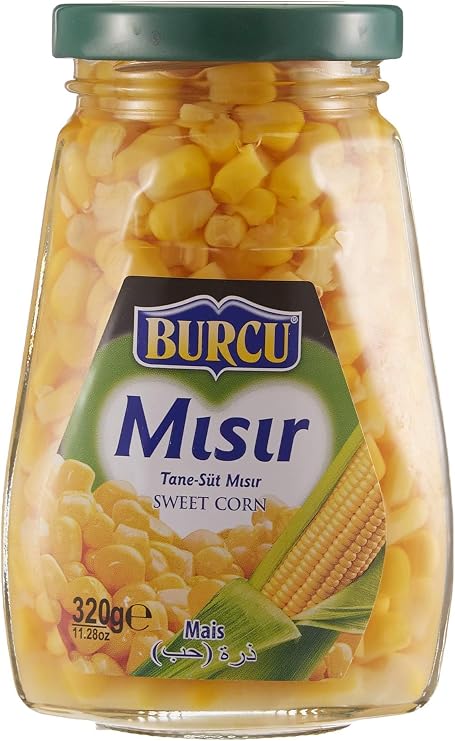 Burcu Gıda 320 Gr Mısır Haslama Cam