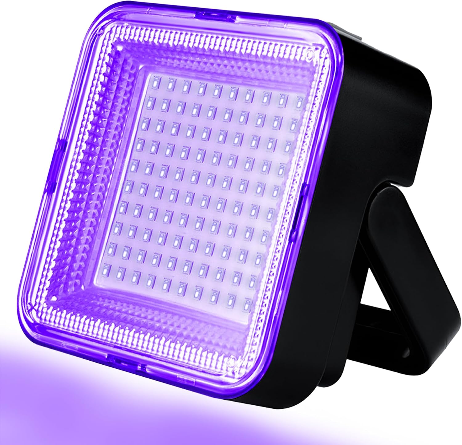 UV Flashlight Black Light, 100 LED 395 nM Ultraviolet Flashlights UV Blacklight Detector for DogCat Pet Detector, Scorpions Finder,Neon Glow Party, Blacklight Catfishing, Halloween