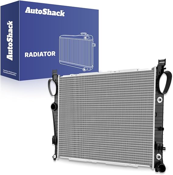 AutoShack Radiator for Mercedes-Benz, SL500 2003-2006, V8 5.0L | Radiator, direct-fit replacement for Mercedes-Benz, SL500 2003-2006 S430 2000-2006 S500 2000-2006, AWD RWD V8 4.3L 5.0L