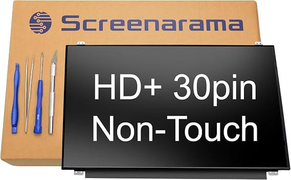 SCREENARAMA New Screen Replacement for LTN140KT13 | Matte HD+ 1600x900 LCD LED Display with Tools