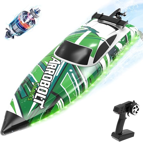 volantexrc Brushless RC Boat, High Speed Remote Control Boat for Beginners