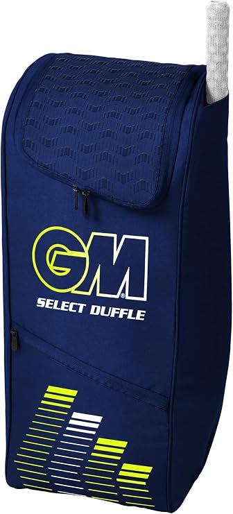 Gunn & Moore GM | Cricket Duffel Bag Holdall | Volumes from 25 to 114 litres | Tough 600 Denier Polyester | Bat Pocket Handle Strap Zip