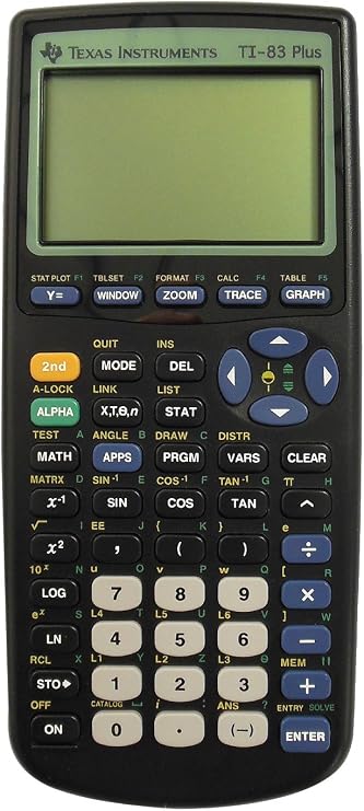 Texas Instruments Ti-83 Plus Graphing Calculator(packaging May Vary)
