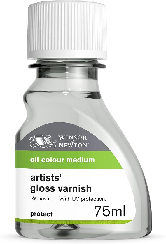 Winsor & Newton Professional Artists' Gloss Varnish, 75ml Bottle