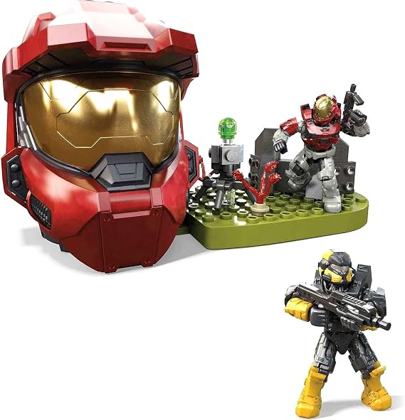 Conjunto de edifícios de escape Mega Construx Halo 70 PCs