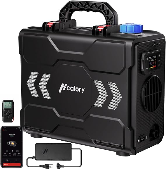 8KW Diesel Heater, 6L Portable Diesel Air Heater All in One 110V/12/24V with App Control, Wireless Temperature Sensing and Altitude Mode for RV Garage Camper 2025 Toolbox 2s Plus