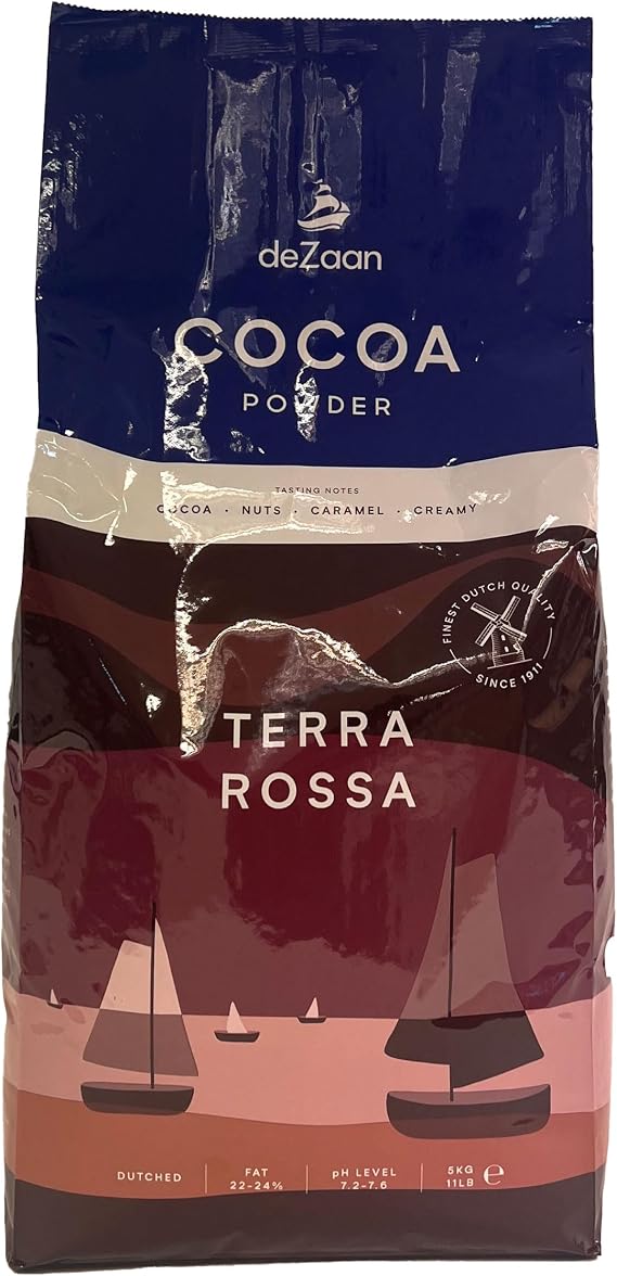 deZaan Terra rossa cocoa powder (22-24% fat) - 5kg