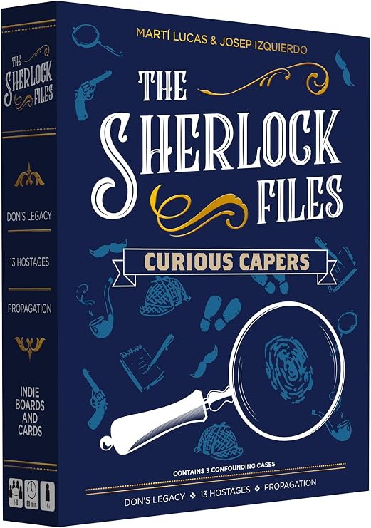 Indie Board Games SFE2 - The Sherlock Files Curious Capers