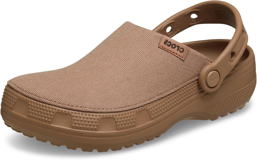 Crocs Unisex-Adult Classic Crafted Canvas & Suede Clogs