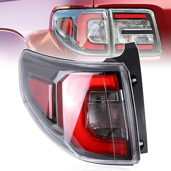 Tail Light Compatible with GMC Acadia 2013-2016 Acadia Limited 2017 | LED Taillight,Brake Signal Assembly,Rear Light,Not Include Bulb,Left Driver Side,Replace 84051375-PFM