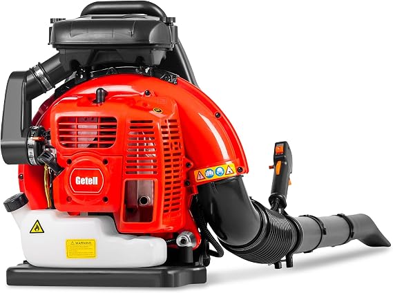 63CC Gas Backpack Leaf Blower, 665 CFM 205 MPH