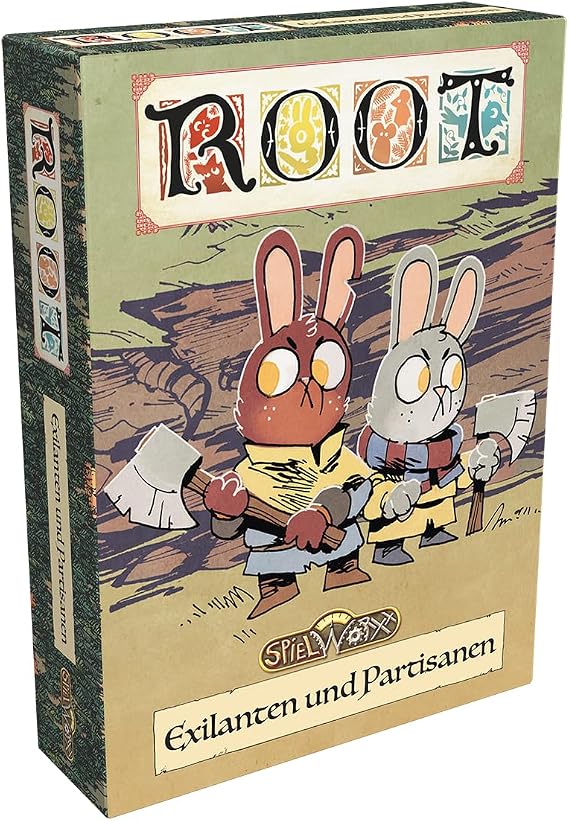 Root - Exiles and Partisans, Expansion, Connoisseur Game, 2-6 Players, 10+ Years, 90 Minutes, German