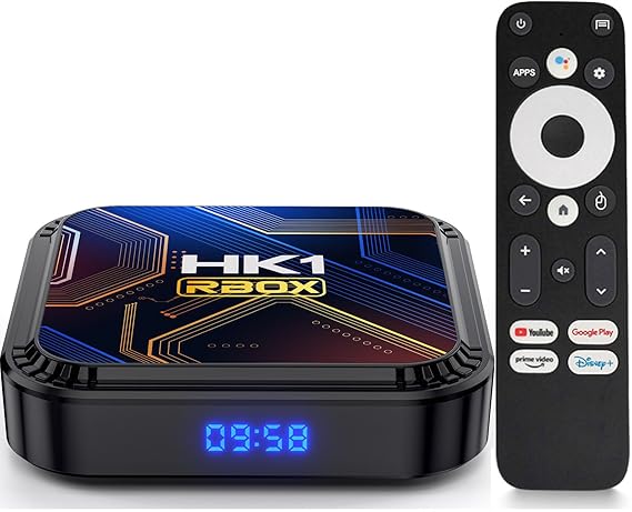 HK1 RBOX K8S Android 13.0 Equipped TV Box, 2G RAM + 16G ROM, 8K HDR, Bluetooth 4.0, Set-Top Box, USB3.0, 2.4G/5G WiFi, 100M LAN