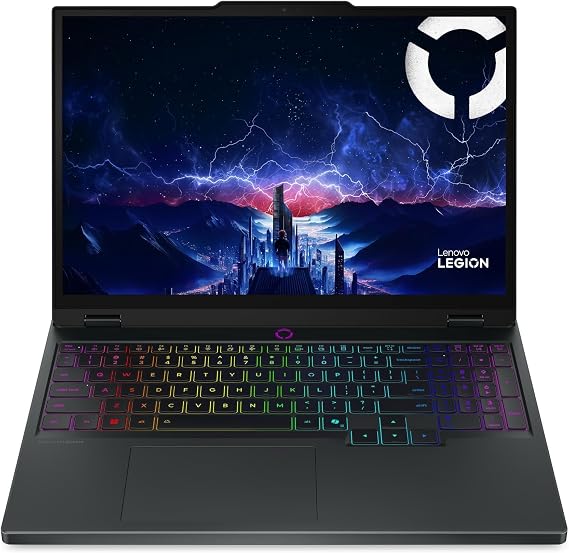 Lenovo Legion 15.1" Gaming Laptop, WQXGA 165Hz Screen, GeForce RTX 5070 8GB GDDR7, Intel Ultra 9 275HX 24 Cores, 64GB DDR5+4TB SSD, Wi-Fi 7, Thunderbolt 4, HDMI 2.1, HD Audio, Win11 Home