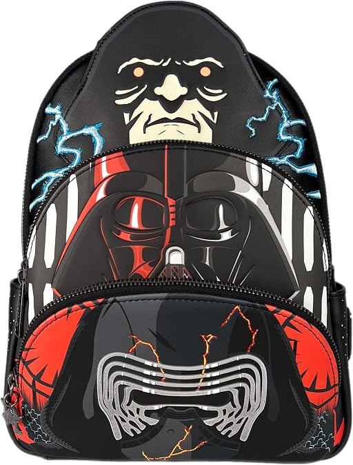 Loungefly Star Wars Villains Triple Pocket Adjustable Shoulder Strap