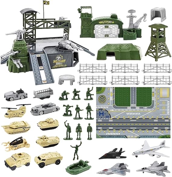 Toy Soldier for Boys, Educational Battle Game, Toy Soldier Action Doll - Adventure Birthday Christmas Party Holiday Outdoor Children Toddlers Men Building