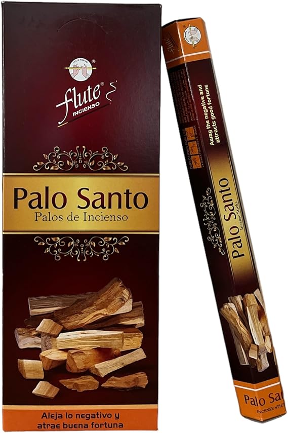 Flute Çubuk Tütsü, Palo Santo Kokusu, 20 Adet Çubuk Tütsü (Palo Santo)