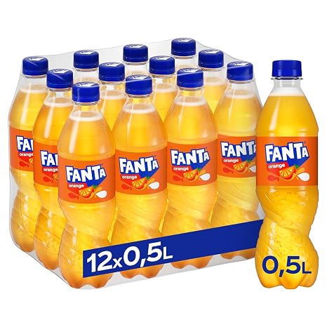 Fanta Orange (500Ml Bottles) 12-Pack