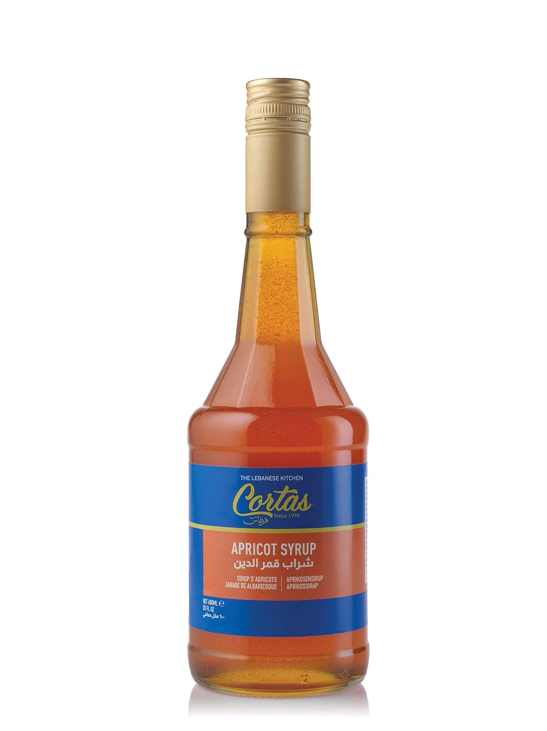 Cortas - Apricot Syrup, 20 Fl Oz 600 ml