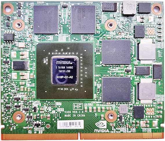 Valley Of The Sun Genuine New Laptop GPU 2GB Graphics Video Card for Dell Precision M7520 M7510 M4600 M4700 M4800 Mobile Workstation, Nvidia Quadro M1000M GDDR5 2 G, Replacement Parts