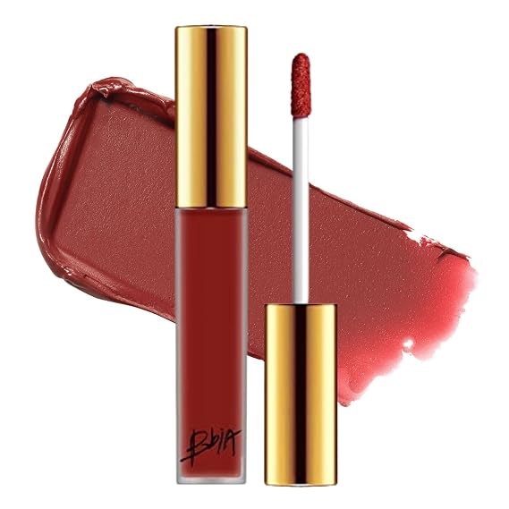 BBIA Last Velvet Lip Tint - Soft & Creamy Matte Finish Lip Stain, Blur Effect with Velvety Texture, Long-Lasting, High Pigment, Lightweight, Non-Drying, Korean Lip Makeup (14 CHILL BOSS)