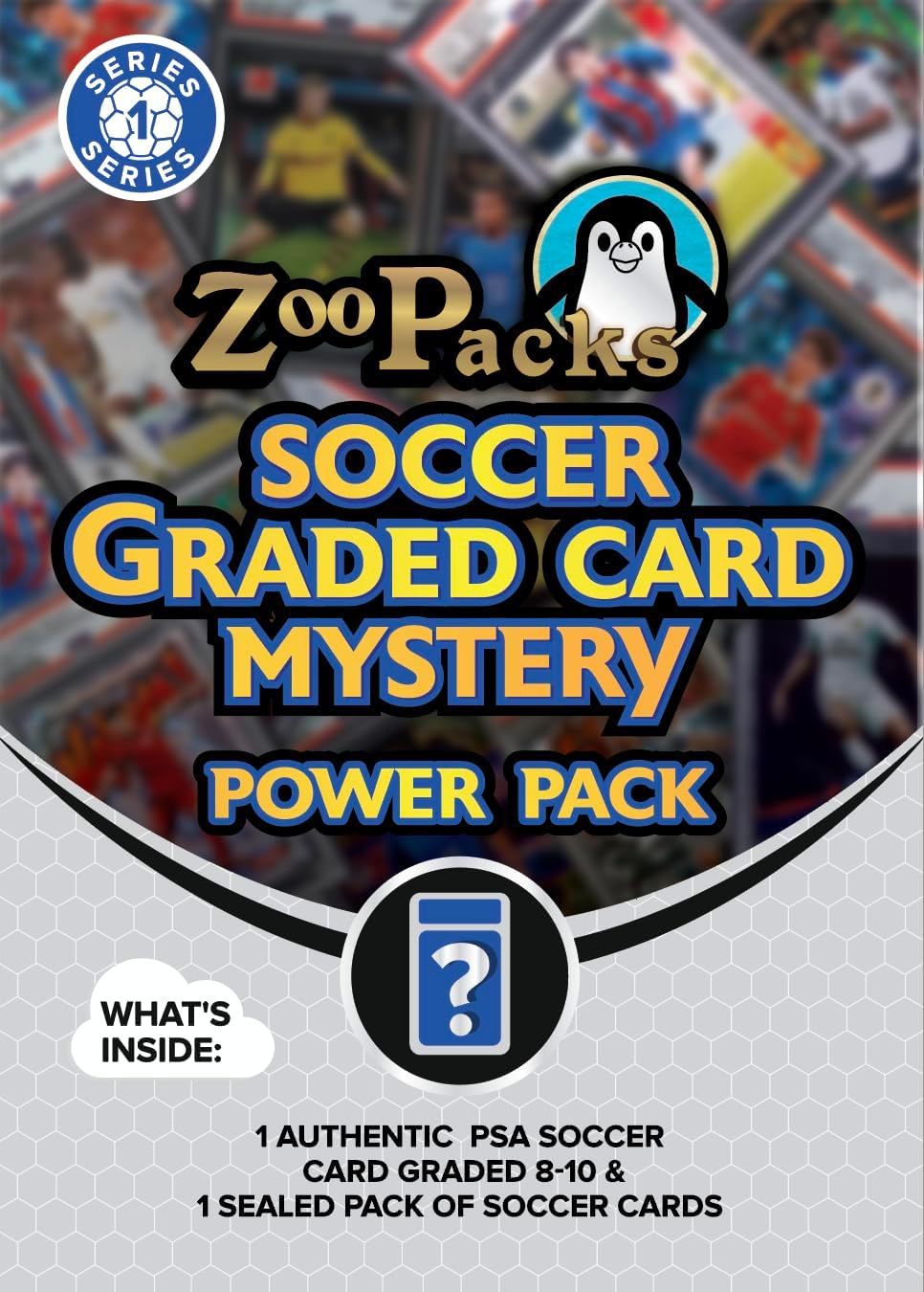 Zoo Packs Soccer Grade Cards Mystery Pack PSA Grade Soccer Cards Grade 8 Grade Vintage Rookie Legends 1 Current Star