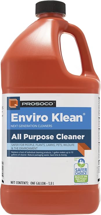 Prosoco | Enviro Klean All Purpose Cleaner - Multiple-use cleaner and degreaser (1 Gal)