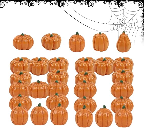 Pumpkins for Decorating Rustic Realistic Reusable Artificial Vegetables 80