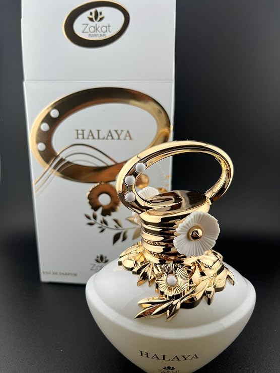 Zakat Parfums Perfume Arabe HALAYA para Mujer 100ml Eau de Parfum Oriental Floral