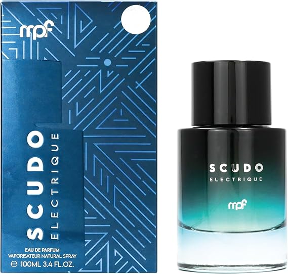 my perfumes MPF Scudo Electrique EDP Eau de Parfum For Women and Men (Unisex), 100 mL Made in UAE