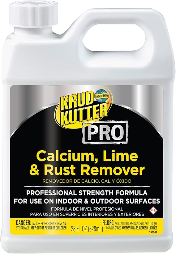 Krud Kutter Pro 352250 Calcium, Lime & Rust Remover, 28 oz