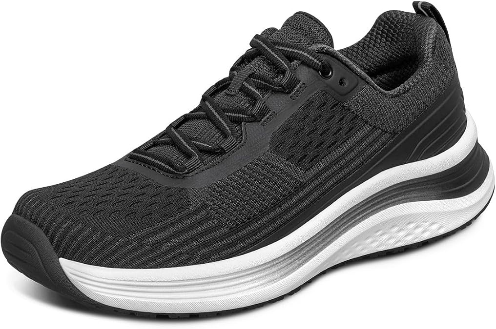 Orthofeet Relay Orthopedic Women's Running Shoes | Breathable, Stretchable & Lightweight Trail Runners Sneaker with Grippy Sole, Arch Support, Comfortable Ergonomic Cushioning