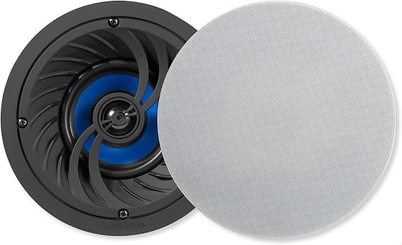 Lithe Audio 03260 Bluetooth 4" Ceiling Speakers, Pair