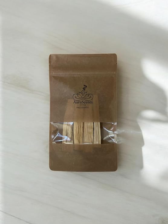 Palo Santo Incense- Certified, High Resin, Naturally Scented Tree Sticks - Spiritual Purification, Meditation and Energy Cleansing (10-12 g) (Standard, gram, 10)