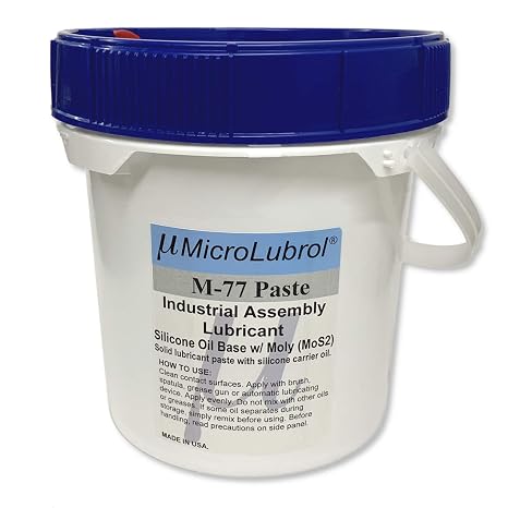 M-77 Lubricant Paste Grease Silicone + Moly, 6.8 Kg, Compare to Dow M77