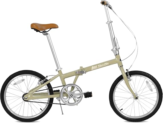 FabricBike Folding Bicycle Alloy Frame Single Speed 3 Colours