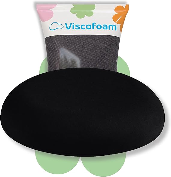 Viscofoam Orthopedic Seating Bag Coccyx Pillow Round Visco Seating Bag Cushion