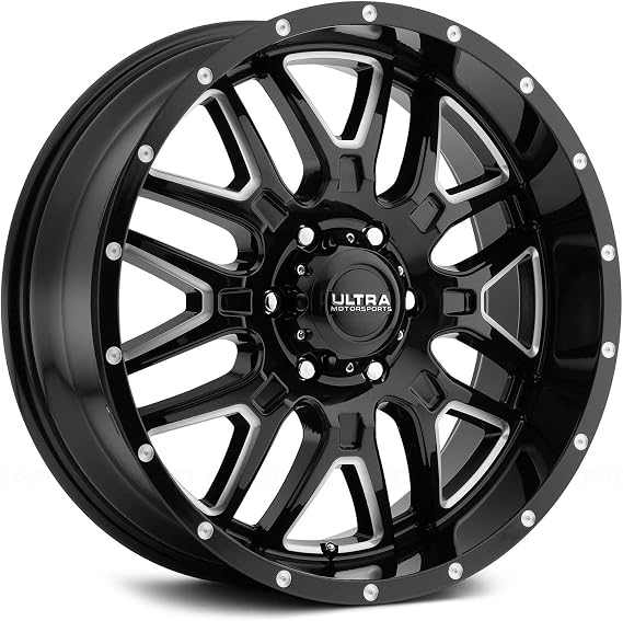 ULTRA 203BM HUNTER Gloss Black with CNC Milled Accents and Clear-Coat Wheel (0 x 0. inches /5 x 5 inches,12 mm Offset)