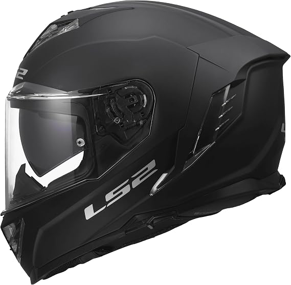 LS2 Storm III Solid Full-Face Motorcycle Helmet Matt Black M