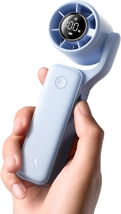 Aecooly Ultra Cep Taşınabilir El Turbo Fan, 5 Dişli Jet Force Hava Akımı