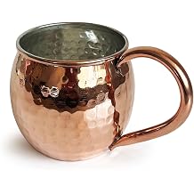Shark Anatolia Luna Honeycomb Copper Mug Cup Mug