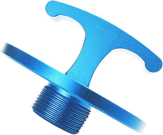 DOCA Aluminum Alloy-Oil Filter Plug Tool,Oil Filter Plug Cap Off Tool for Dodge Ram 05083285AA MO285 Turbo Diesel 5.9L 6.7L Cummins (Blue) ...