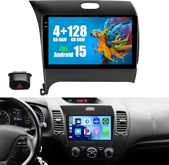 [DSP] 4+128G Car Radio for KIA Forte Cerato K3 2013-2018 Wireless CarPlay