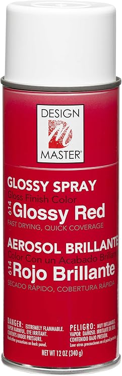 Design Master 614 Glossy Red Colortool Spray