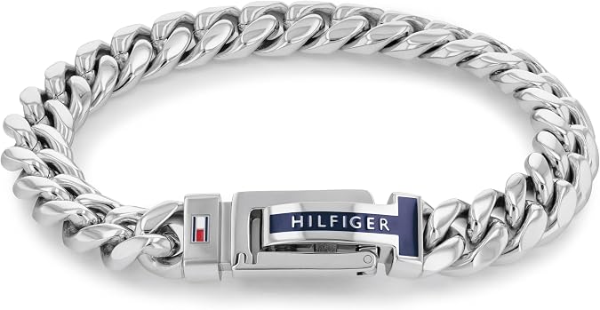 Tommy Hilfiger Men's Jewelry Ionic Thin Steel Chain Bracelet