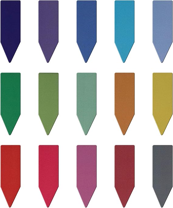 MWOOT 30 Pieces Magnetic Bookmark with Arrow Shaped,Assorted Magnet Book Markers Set,Colorful Magnetic Page Clips Markers for Students Teachers Reading Supplies(4.5x1.5cm)