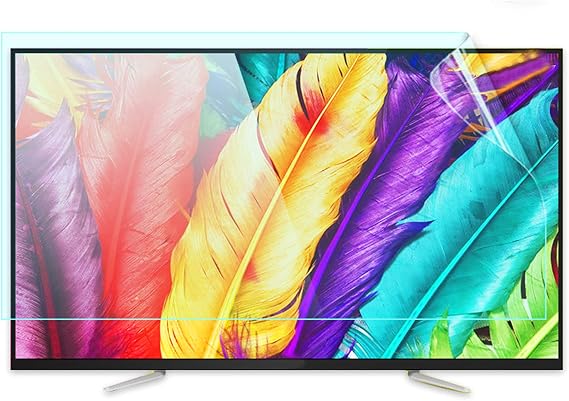65" TV Anti-Glare Matte Film, LCD LED OLED QLED TV Screen Protector, Shielding UV and Radiation Filter, 65in 56.69inx31.85in
