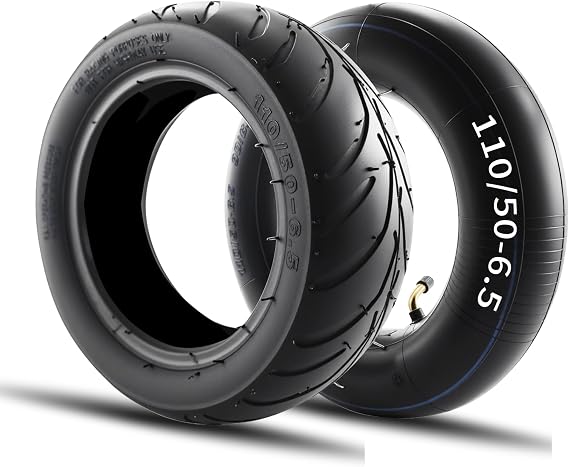 110-50-6.5 Outer Tire Inner Tube Angled Valve Stemnner 90/65-6.5 | 2PCS 38cc 47cc 49CC Mini Pocket Rocket Drit Pit Bike Scooter Mini Moto MTA1 MTA2 Cag Mx3 GP-RSR